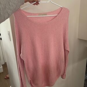 Monk & Lou Pink Knit Sweater